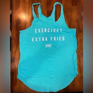 VGUC PINK extra fries workout tank